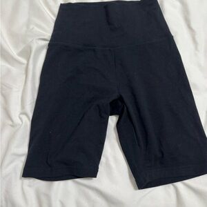 Aerie Offline Black Bike Shorts